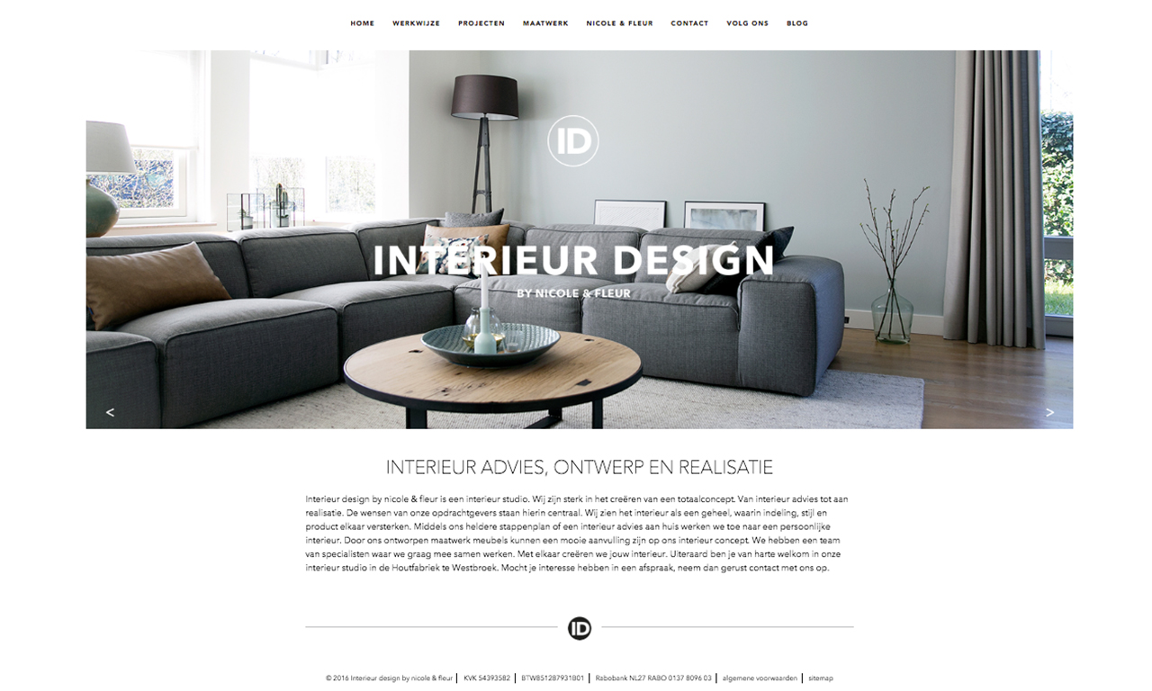 Interieur design by nicole & fleur